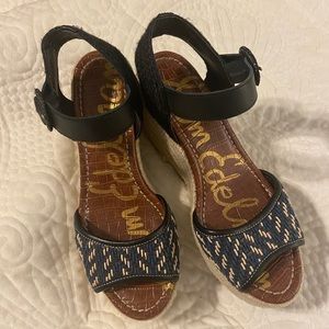 Sam Edelman Wedge Sandal EUC